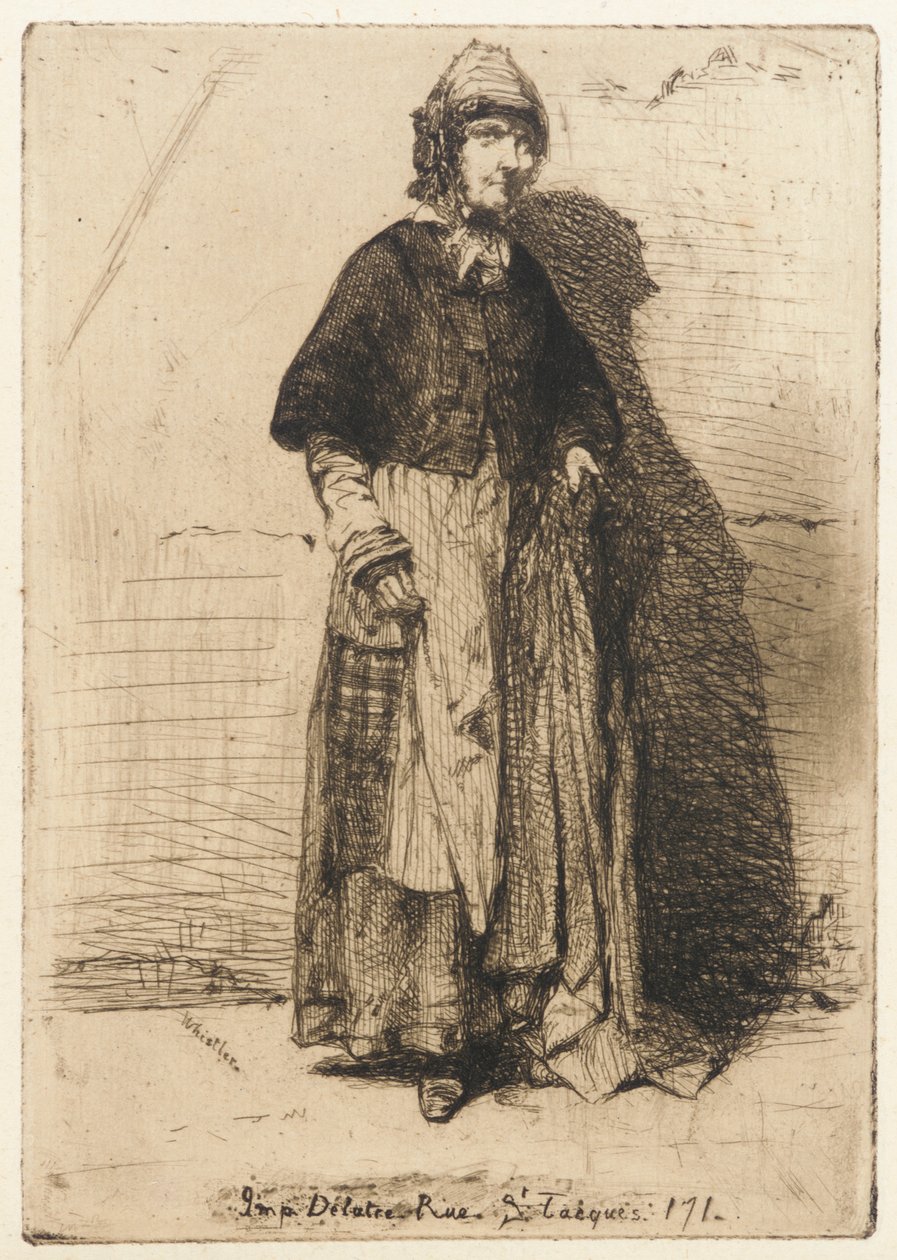 La Mère Gérard - James Abbott McNeill Whistler