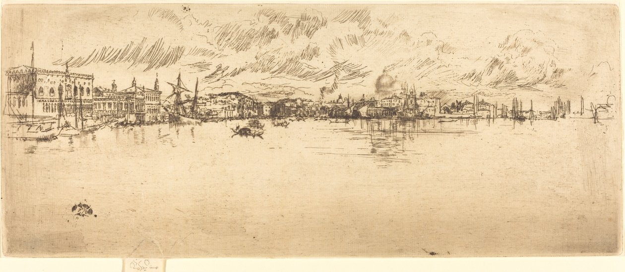 Long Venise - James Abbott McNeill Whistler