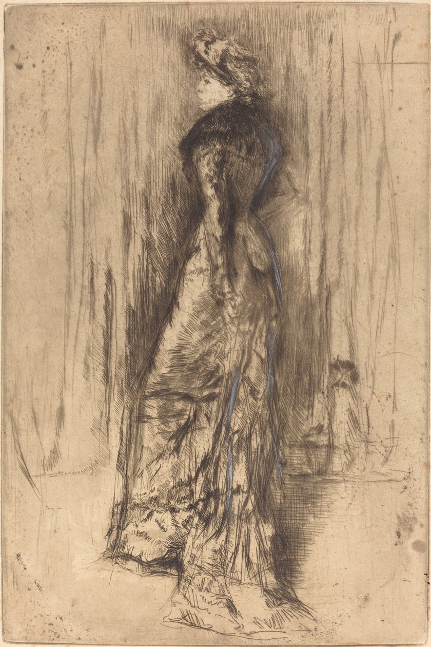 Maud, debout - James Abbott McNeill Whistler