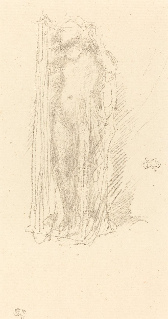 Modèle drapé - James Abbott McNeill Whistler