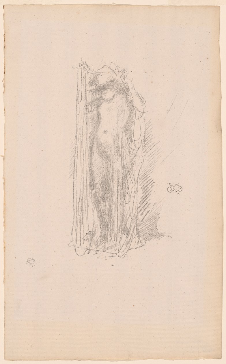 Drapé de modèle - James Abbott McNeill Whistler