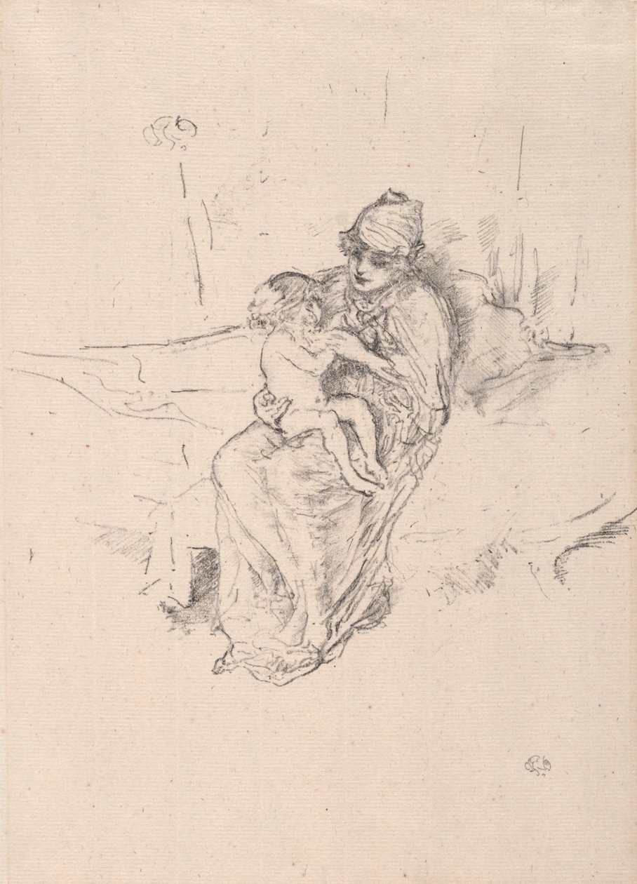 Mère et enfant, n° 1 - James McNeill Whistler