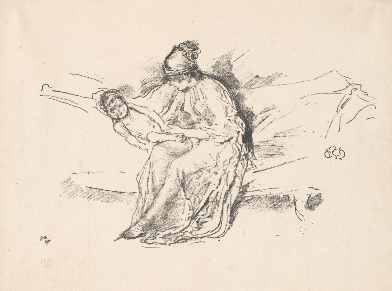 Mère et enfant, n° 4 - James Abbott McNeill Whistler
