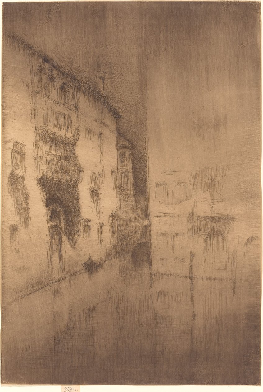 Nocturne : Palais - James Abbott McNeill Whistler