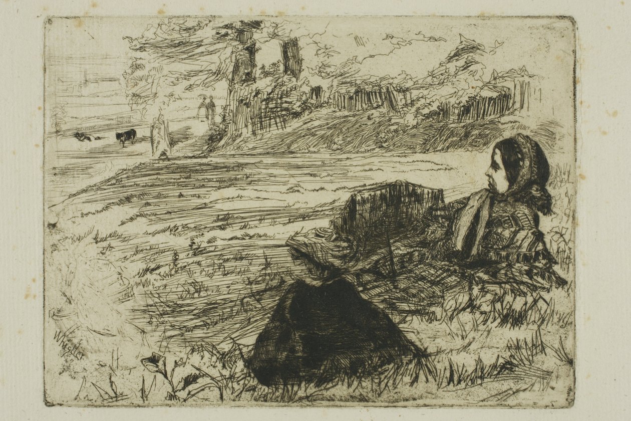 Nourrice et enfant - James Abbott McNeill Whistler