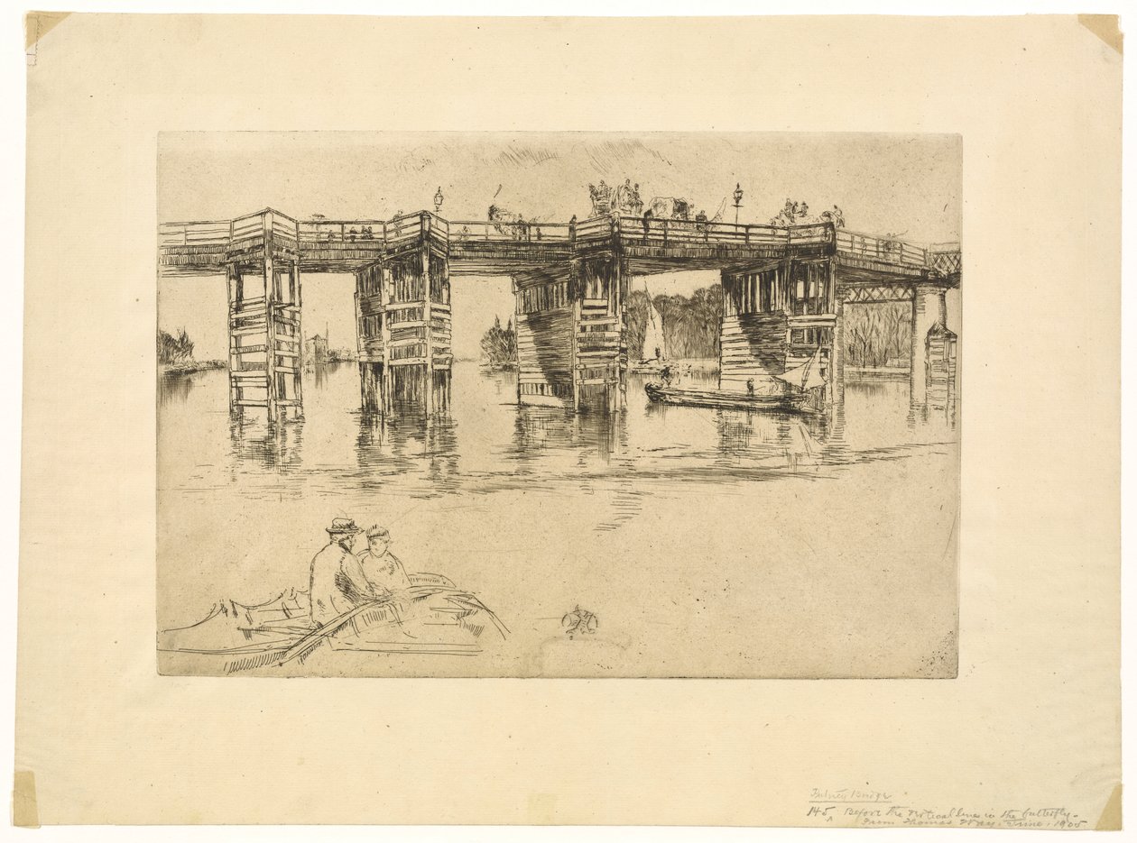 Vieux Pont de Putney - James Abbott McNeill Whistler