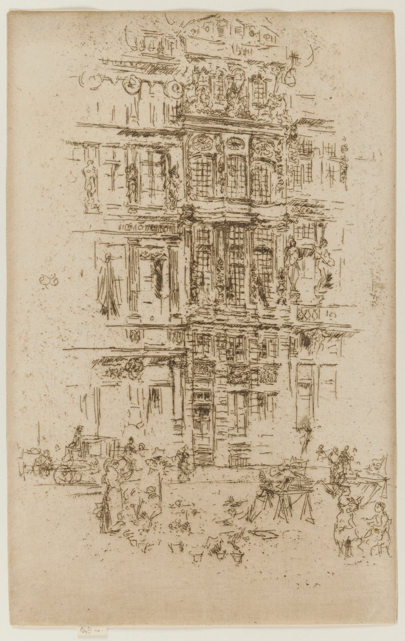 Palais, Bruxelles - James Abbott McNeill Whistler