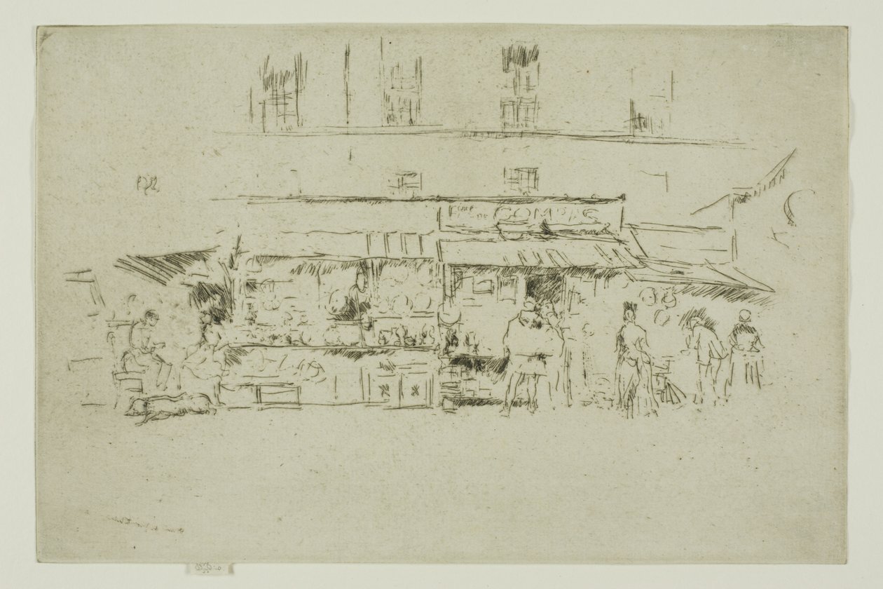 Quai de Montebello - James Abbott McNeill Whistler