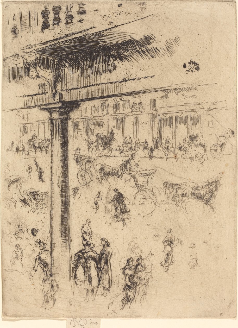 Quadrant du Régent - James Abbott McNeill Whistler