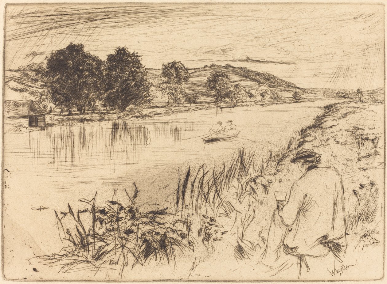 Esquisse, No.I - James Abbott McNeill Whistler