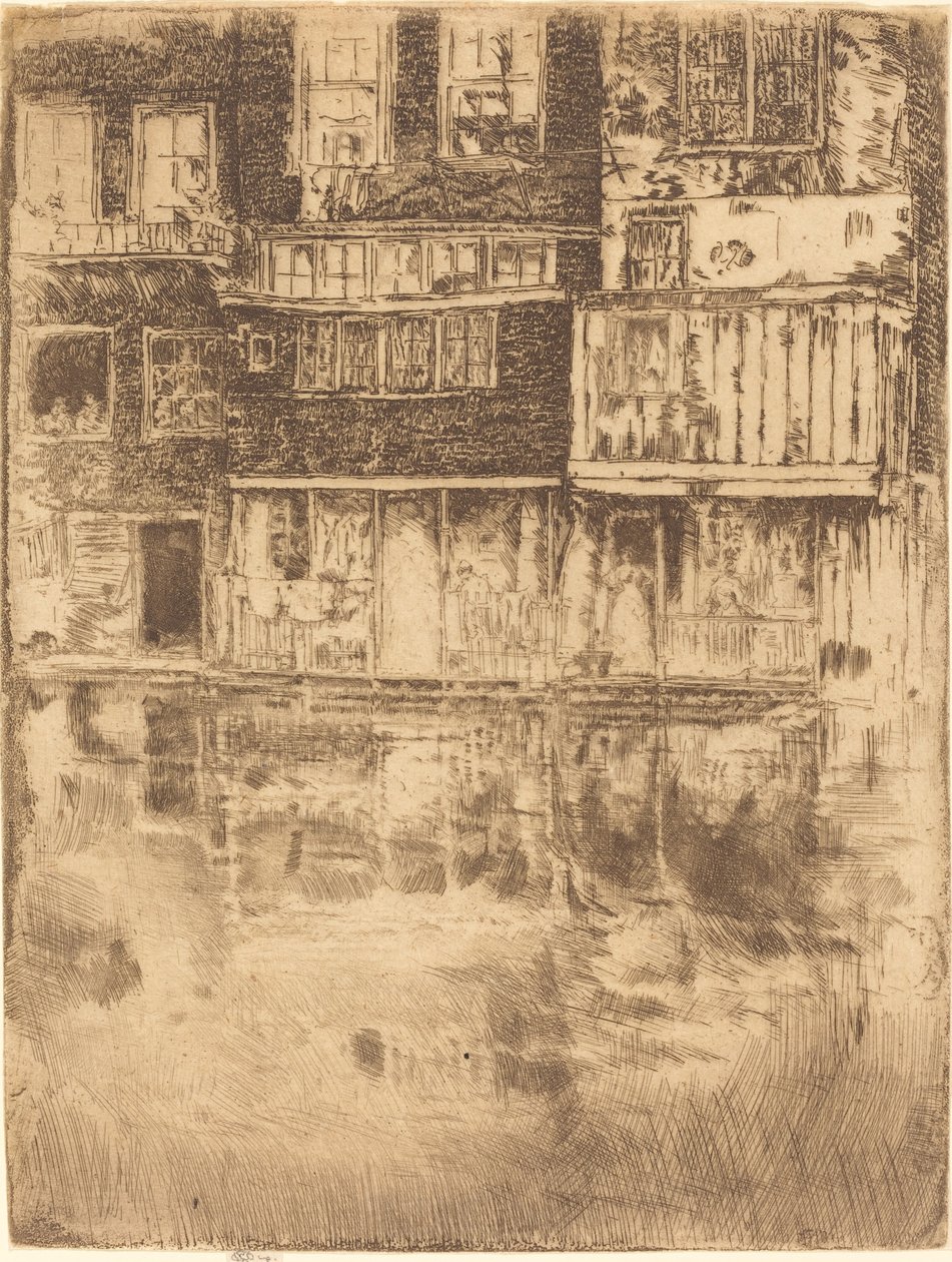 Maison carrée, Amsterdam - James Abbott McNeill Whistler