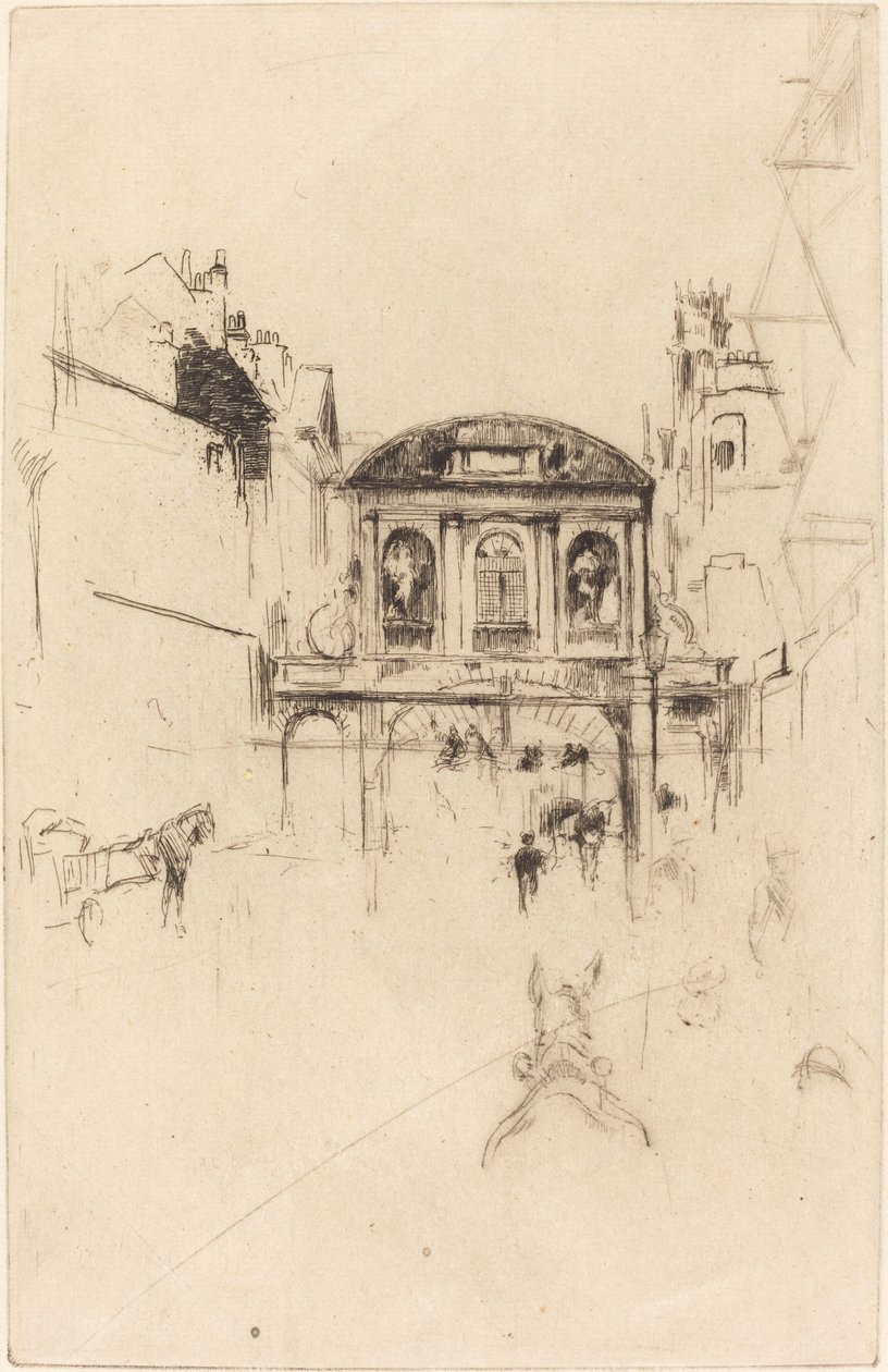 Temple Bar - James Abbott McNeill Whistler