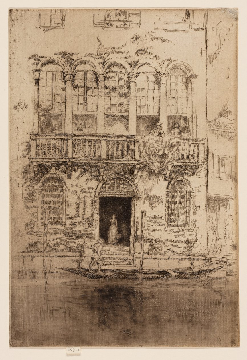 Le Balcon - James Abbott McNeill Whistler