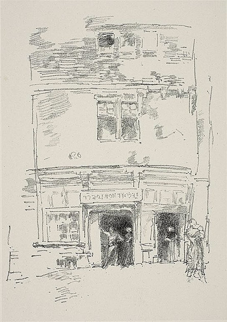 Les horlogers, Paimpol - James Abbott McNeill Whistler