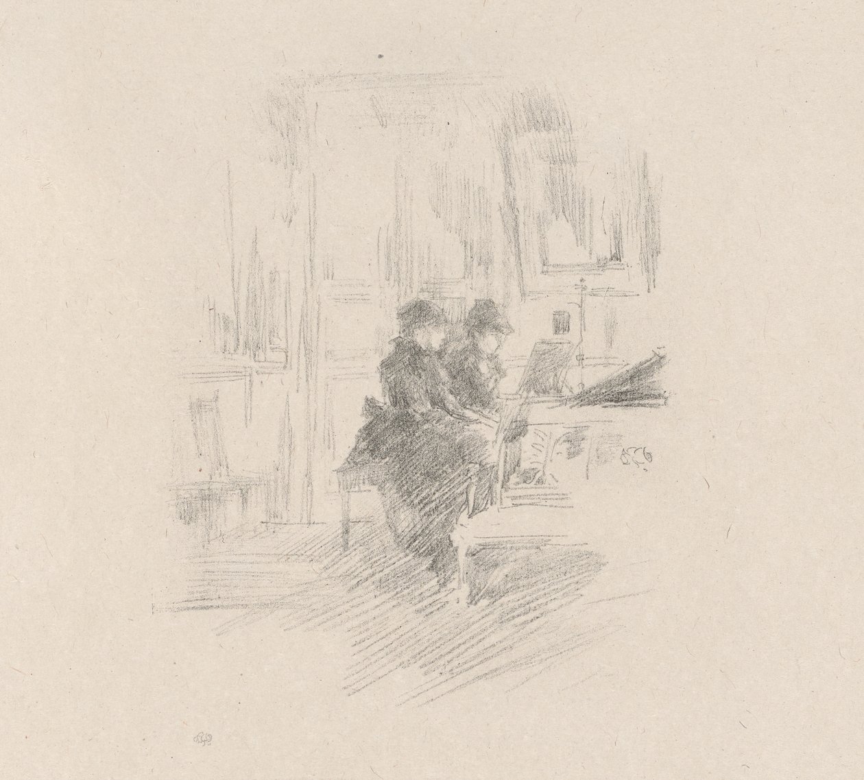 Le Duo, n° 2 - James Abbott McNeill Whistler