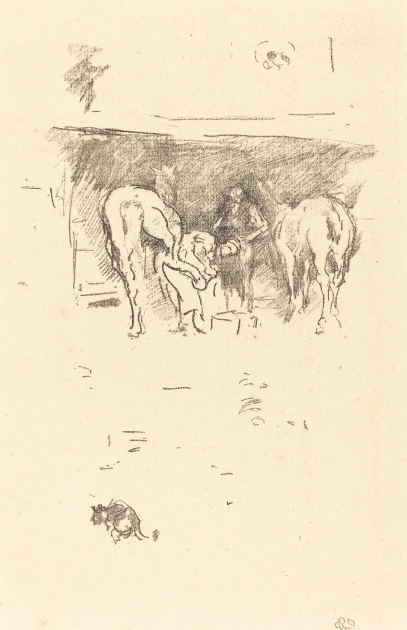 La Bonne Chaussure - James Abbott McNeill Whistler