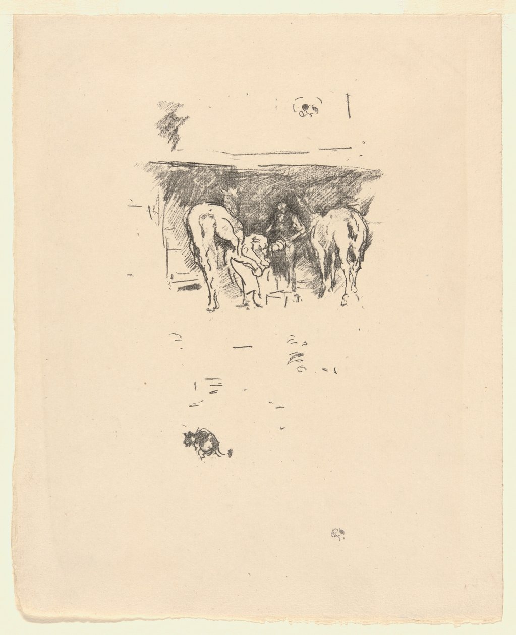 La Bonne Chaussure - James Abbott McNeill Whistler