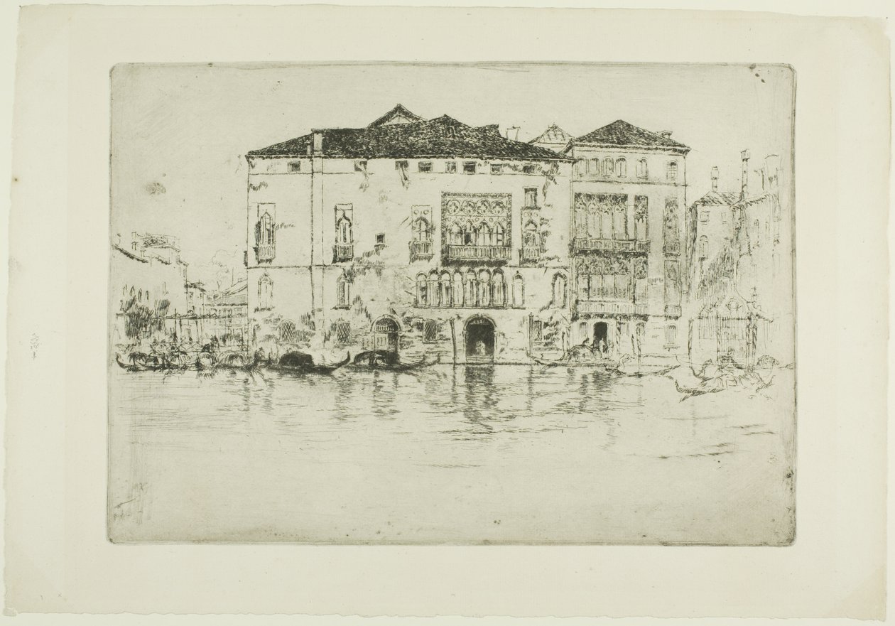 Les palais - James Abbott McNeill Whistler