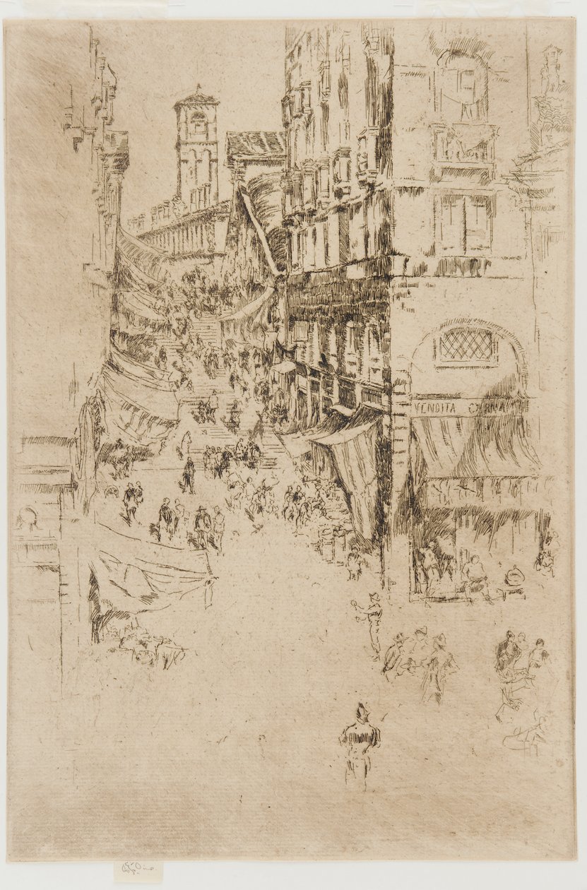 Le Rialto - James Abbott McNeill Whistler