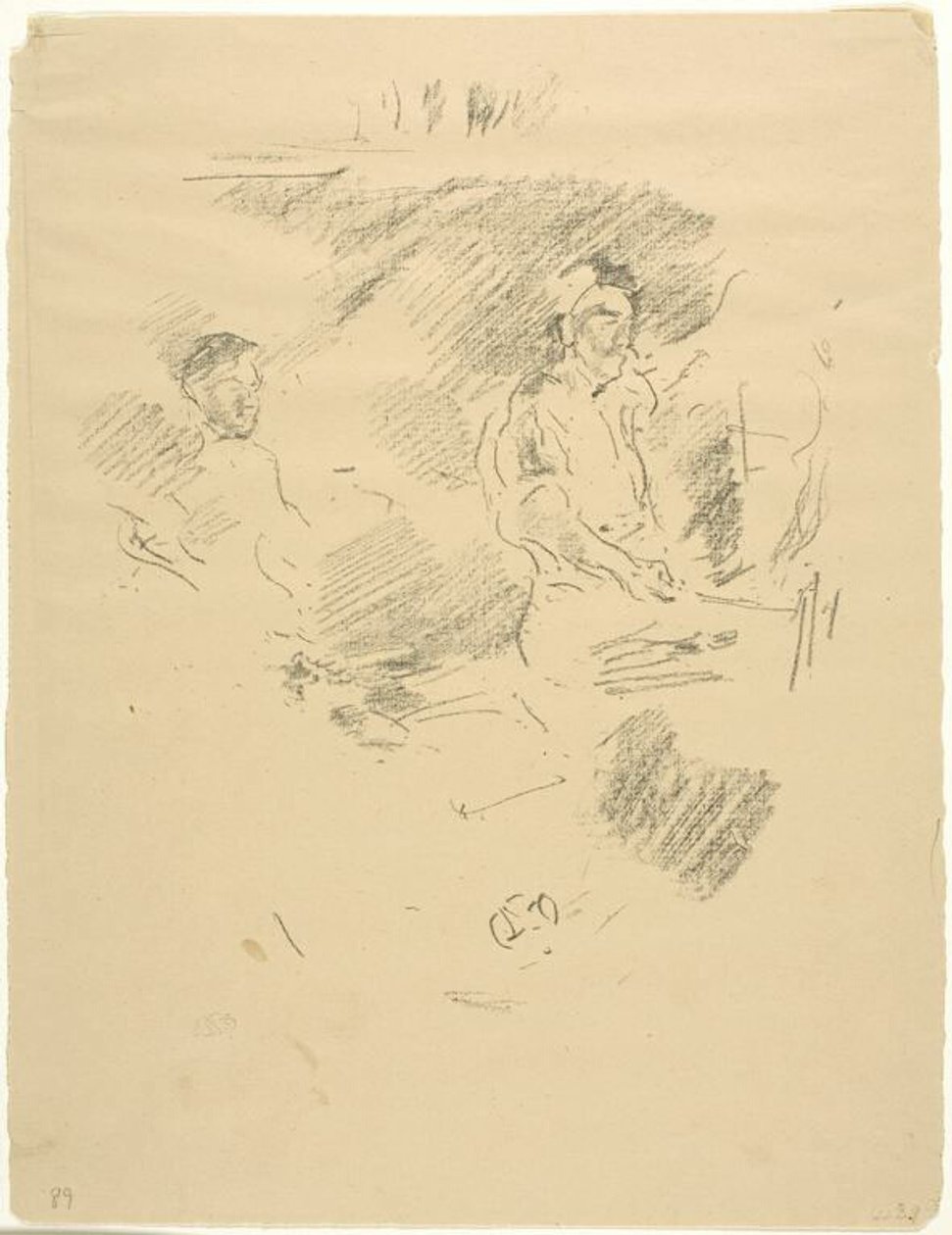 Le bras fort - James McNeill Whistler