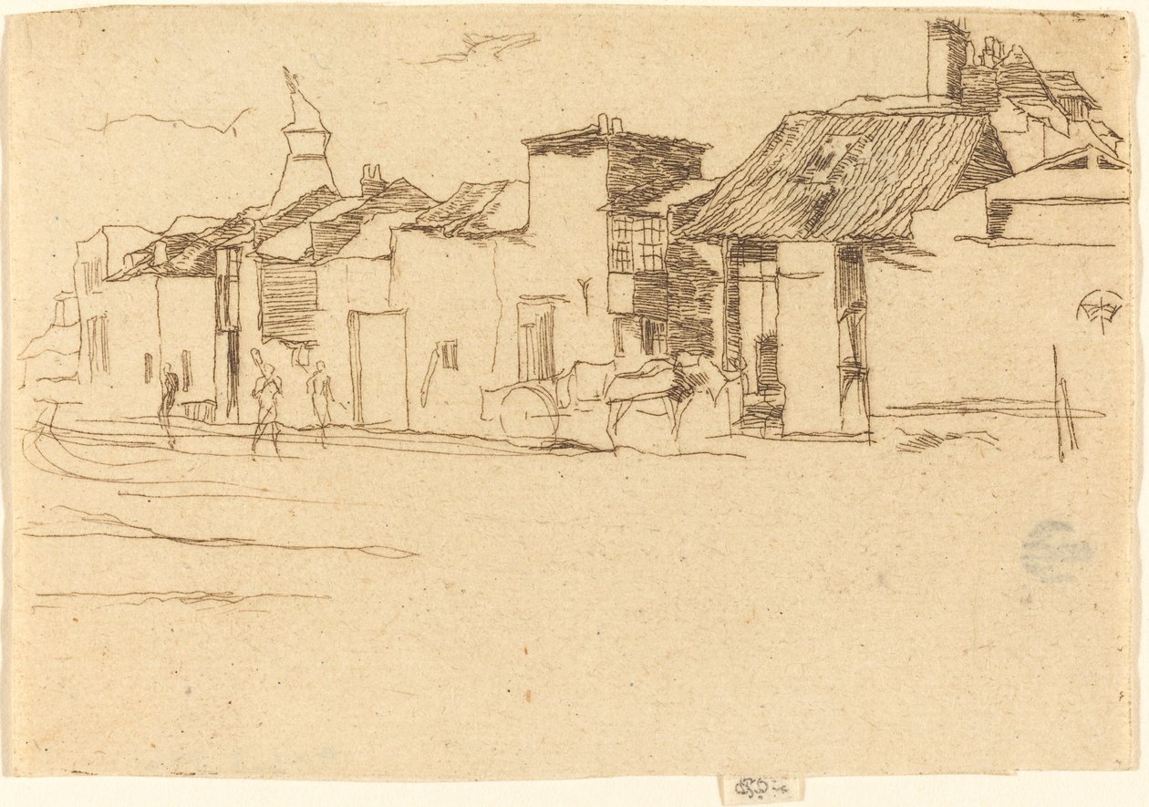 Le cygne, Chelsea - James Abbott McNeill Whistler
