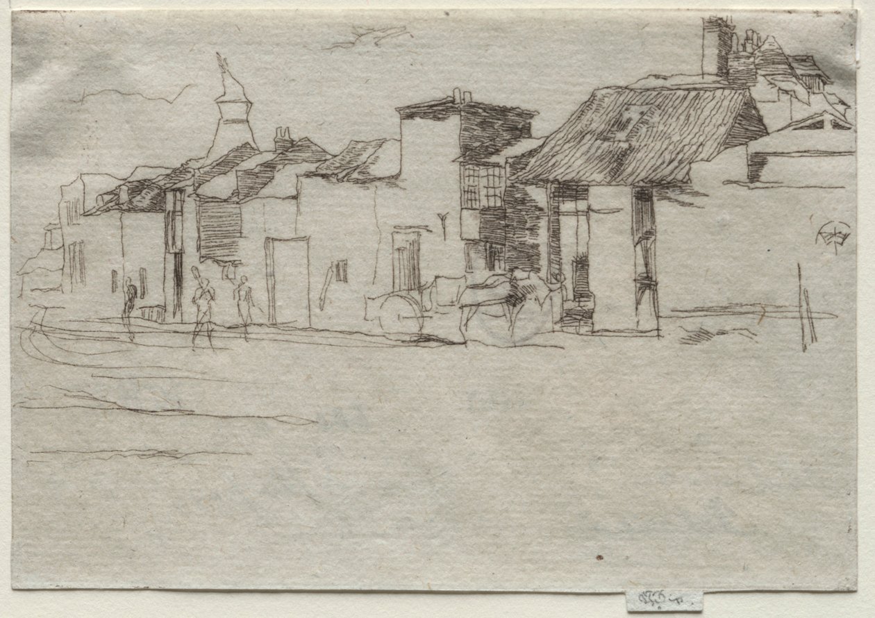 Le Swan, Chelsea - James McNeill Whistler