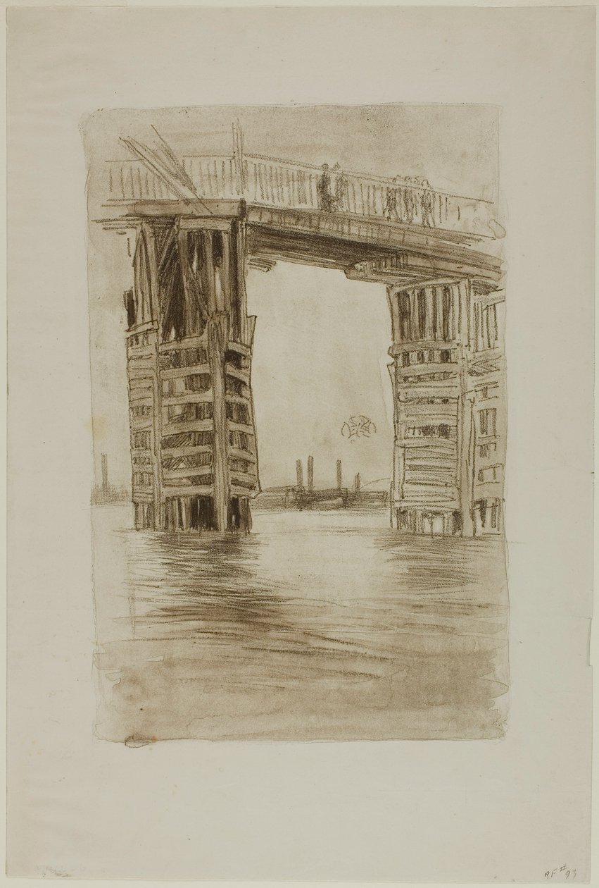 Le Grand Pont - James Abbott McNeill Whistler