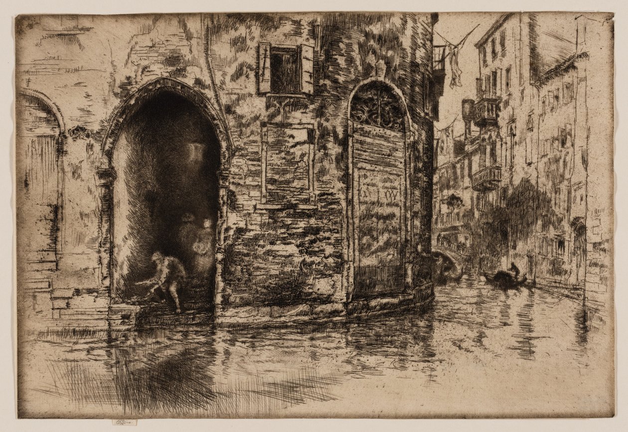 Les deux portes - James Abbott McNeill Whistler