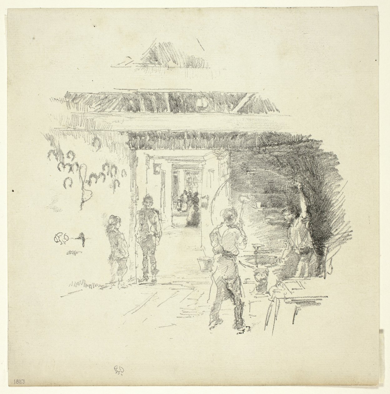 Le Forgeron - James Abbott McNeill Whistler