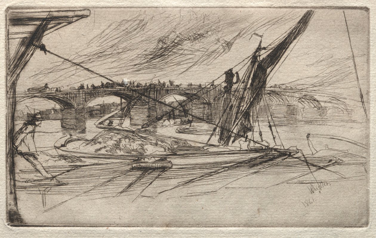 Pont de Vauxhall - James McNeill Whistler