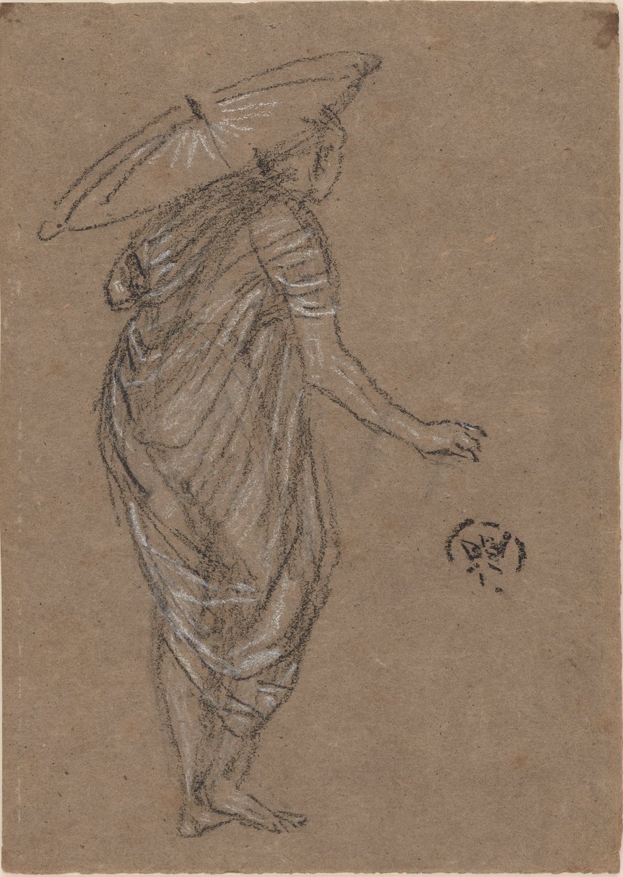 Femme avec parasol - James Abbott McNeill Whistler