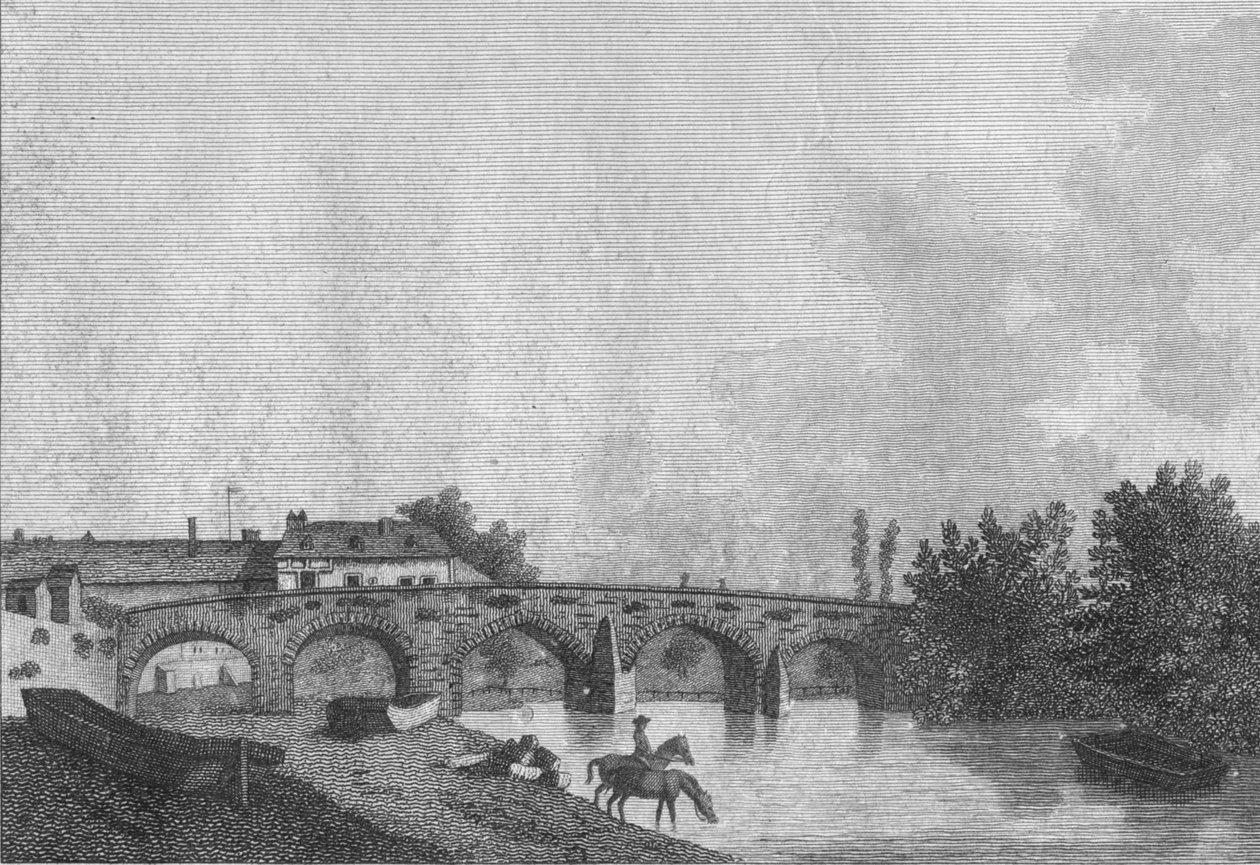 Pont de Maidstone, Kent. Pl. 2, 1787 - James Newton