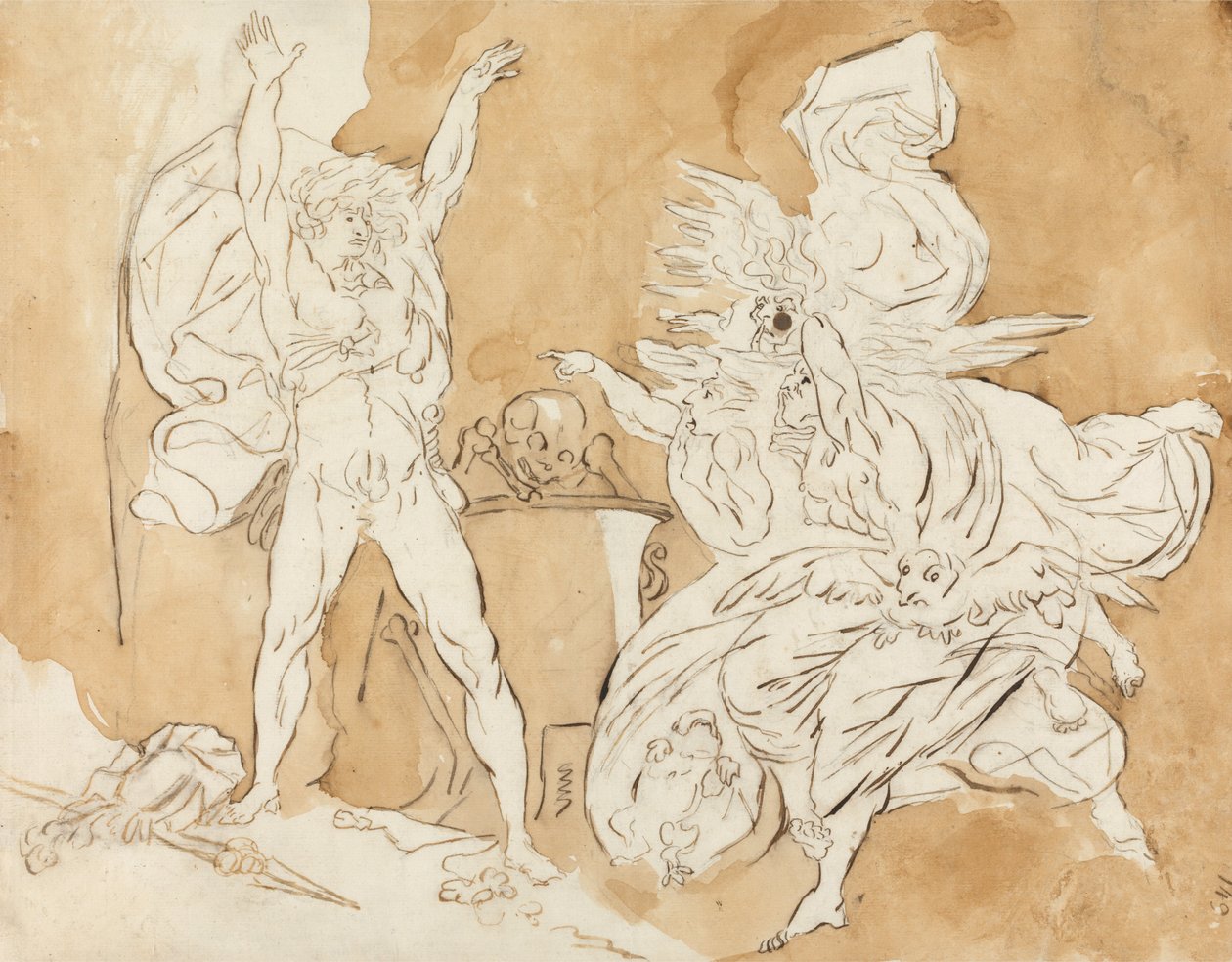 Macbeth et les sorcières - James Northcote
