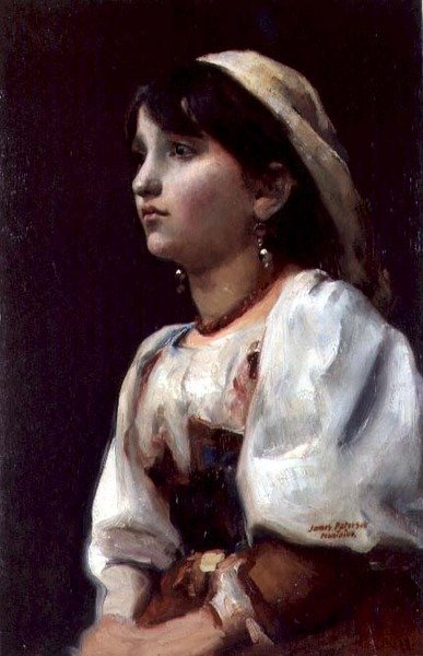 Fille italienne, c.1890 - James Paterson