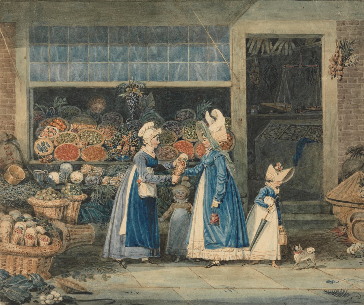 Le marchand de légumes - James Pollard