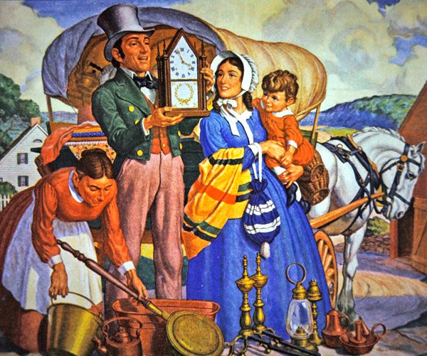 Le voyageur de commerce - James Reid (after) Lambdin
