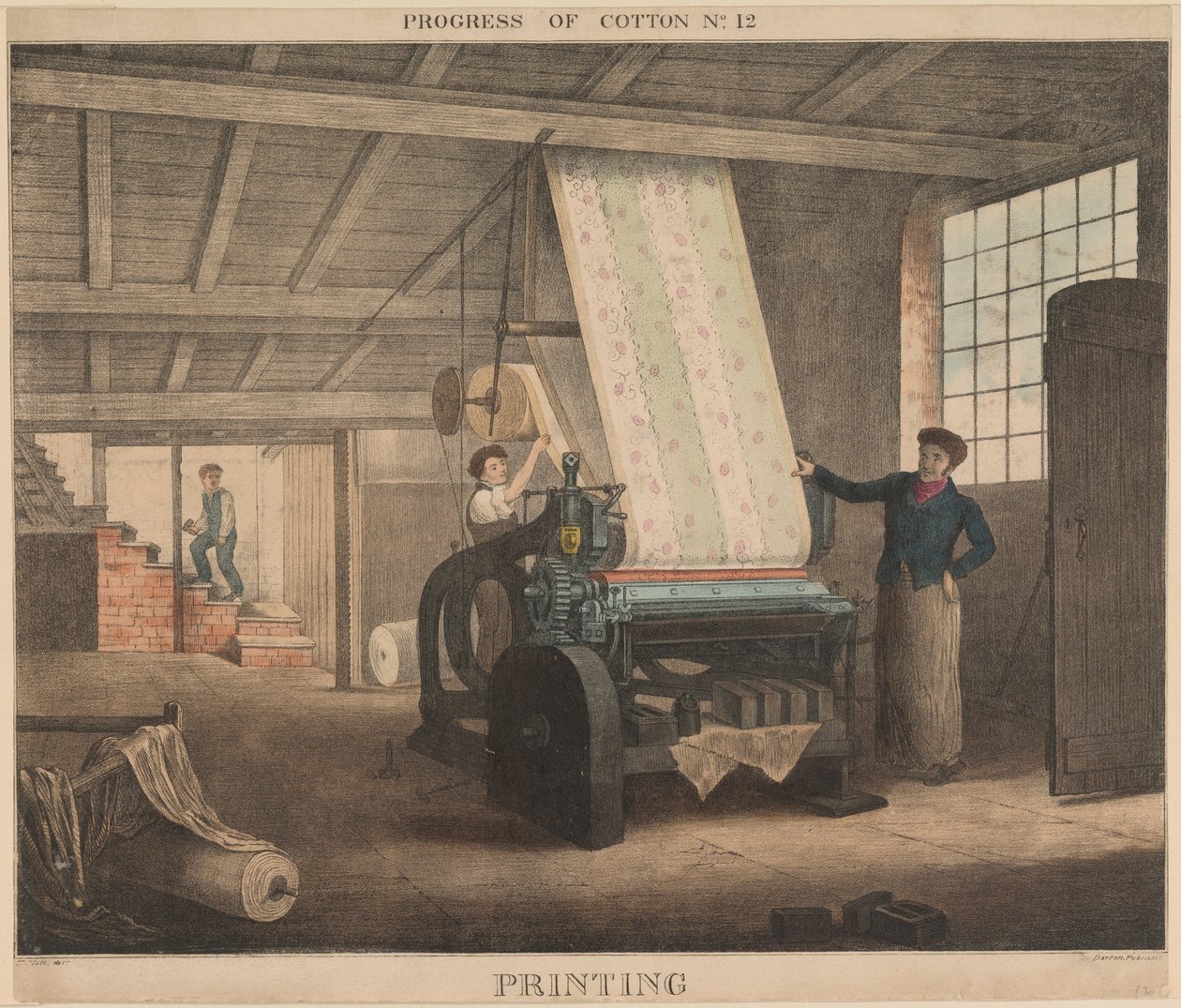 Progrès du coton, n°12: Impression - James Richard Barfoot