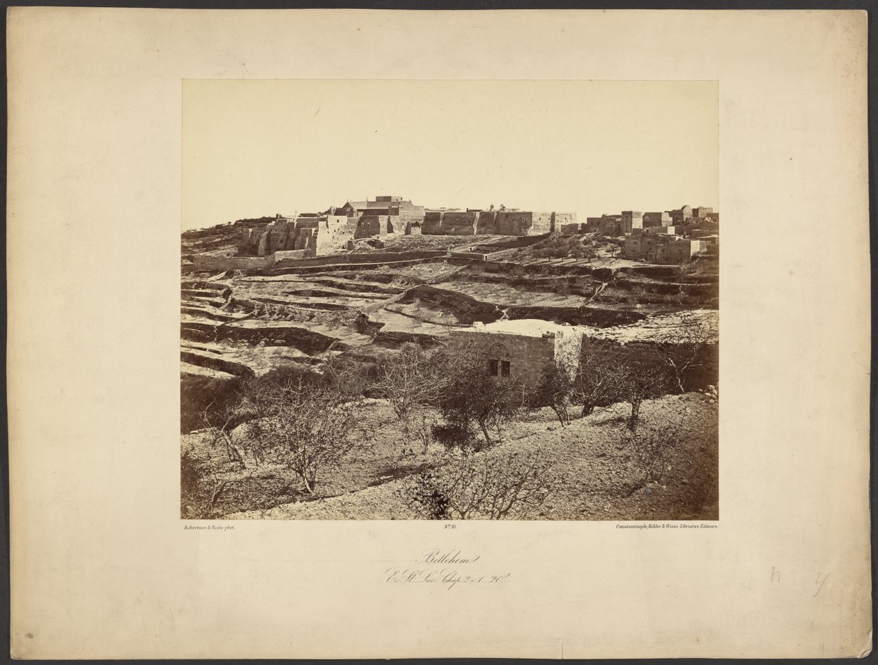 [Betlehem (sic)] / [Bethlehem] - James Robertson