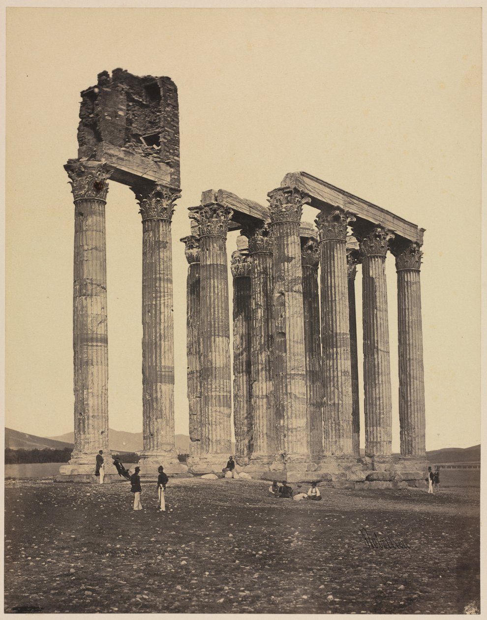 Temple de Jupiter Olympius - James Robertson