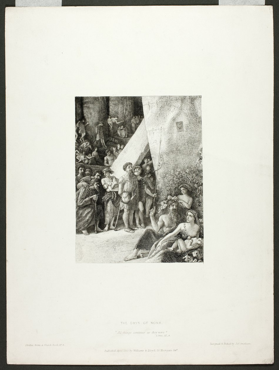 Les jours de Noé - James Smetham