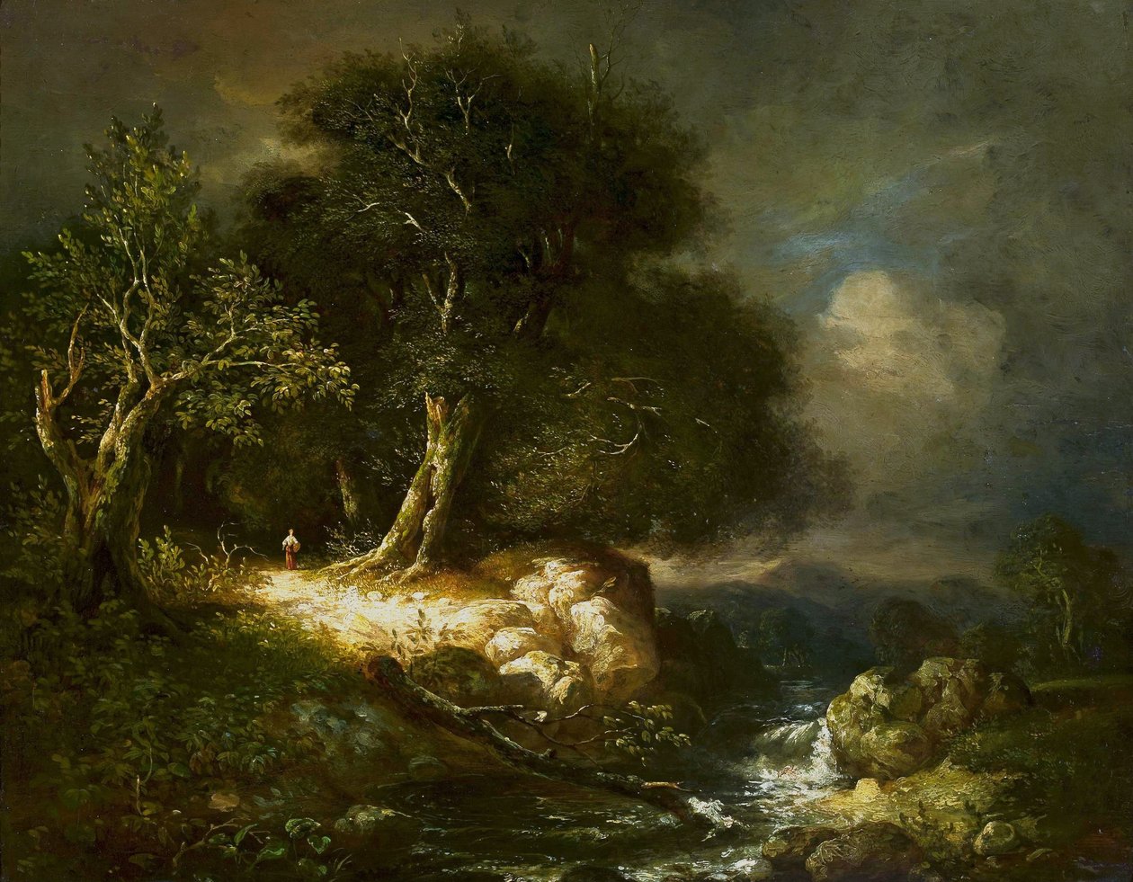 Paysage après la tempête. - James Stark