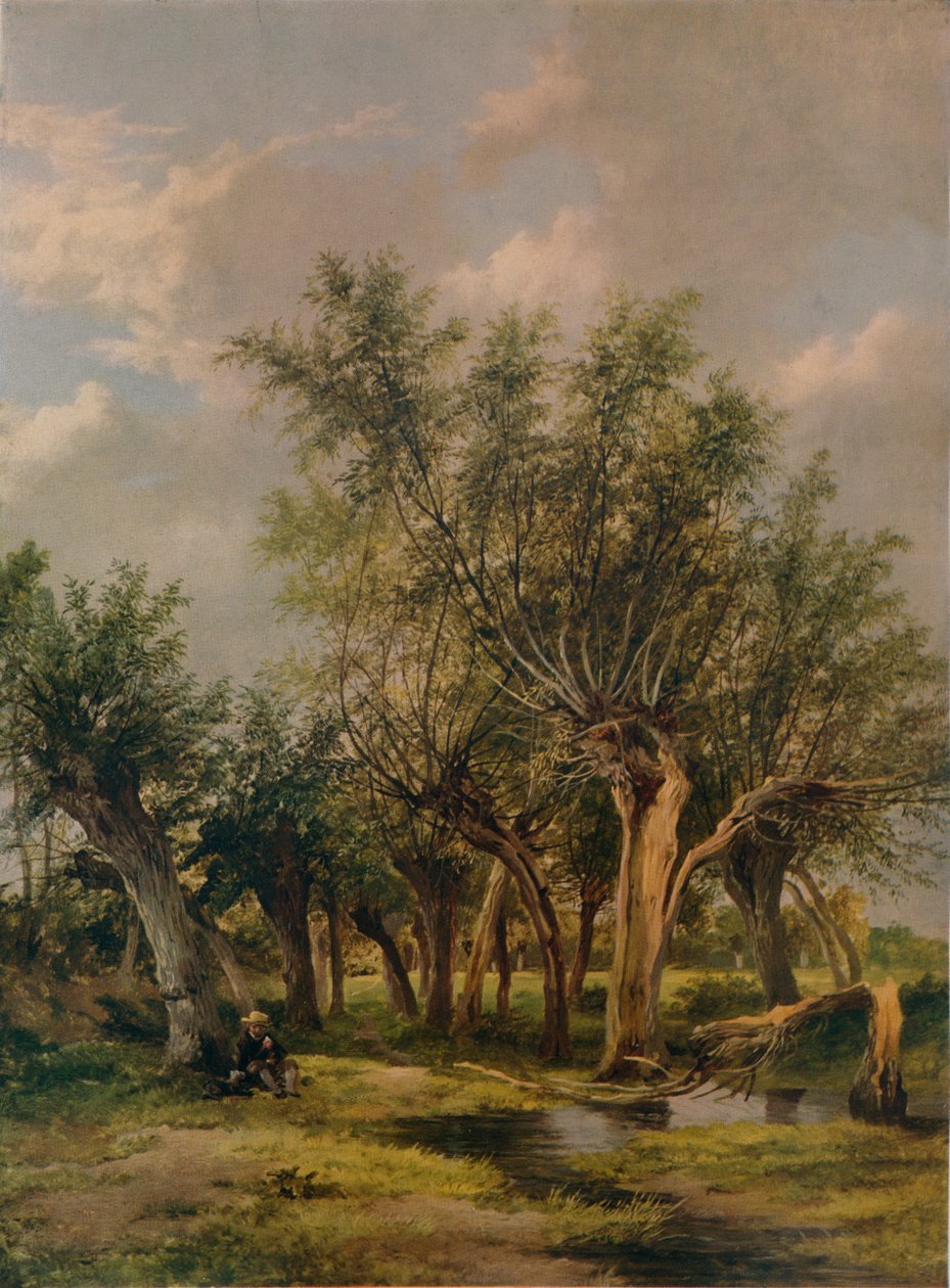 Le ruisseau du saule, vers 1839 - James Stark