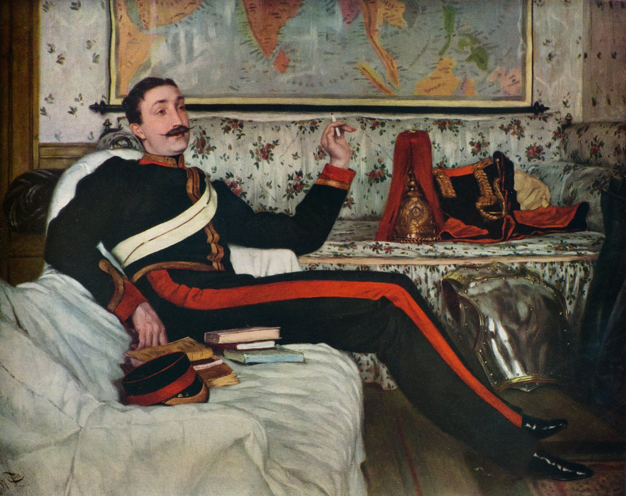 Frederick Gustavus Burnaby, 1870 - James Jacques Joseph Tissot