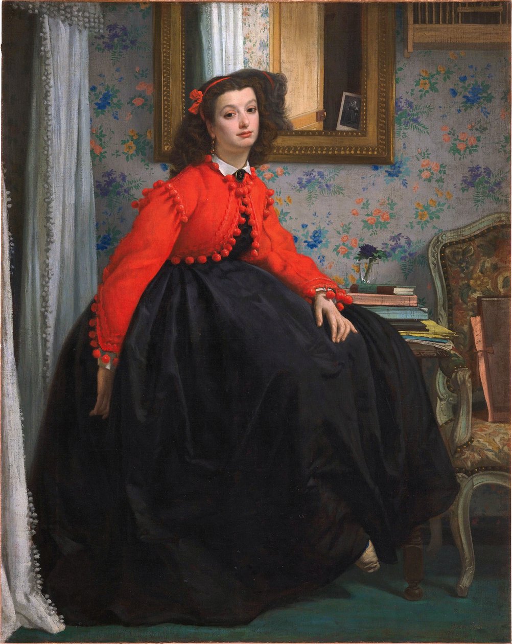 Portrait de Mlle L. L. - James Tissot