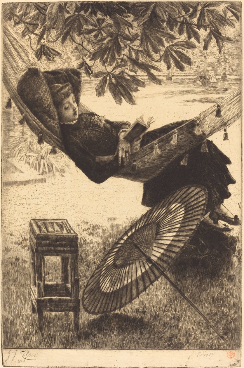 Le Hamac, 1880 - James Tissot