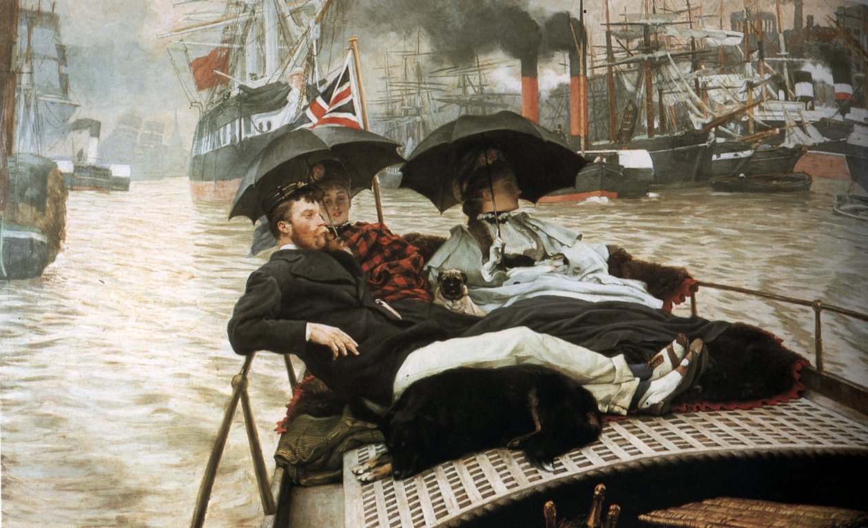 La Tamise - James Tissot