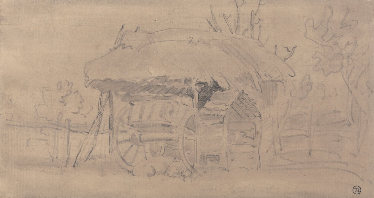 Une charrette de ferme - James Ward