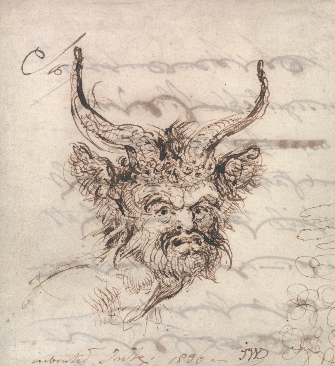 Tête de satyre - James Ward