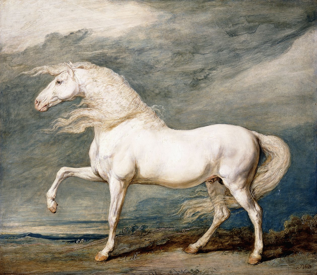 Adonis, le cheval préféré du roi George III - James Ward