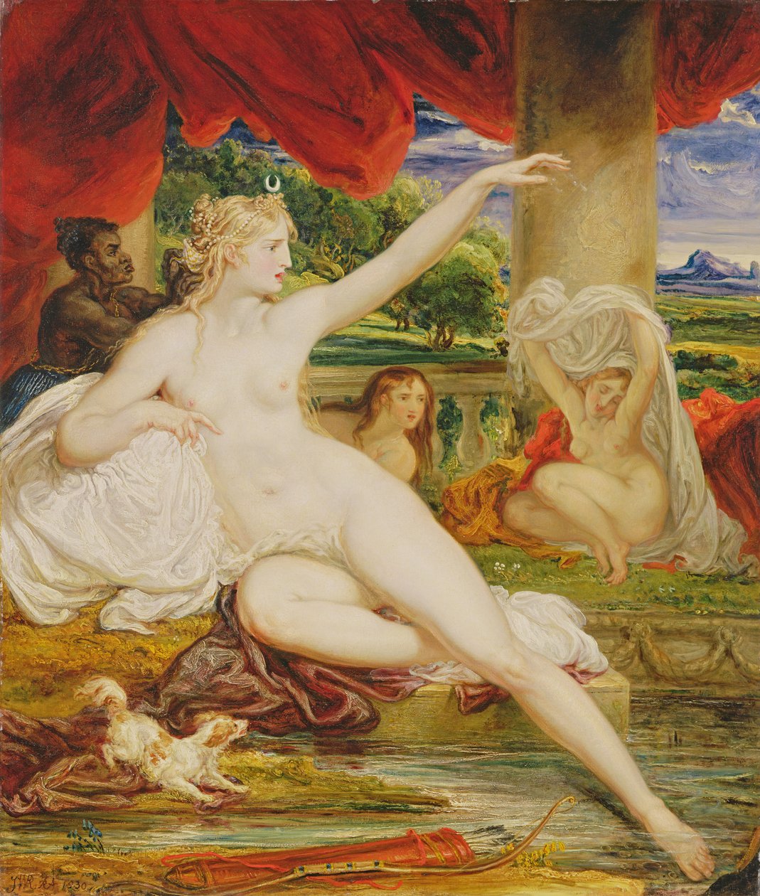 Diane au bain - James Ward